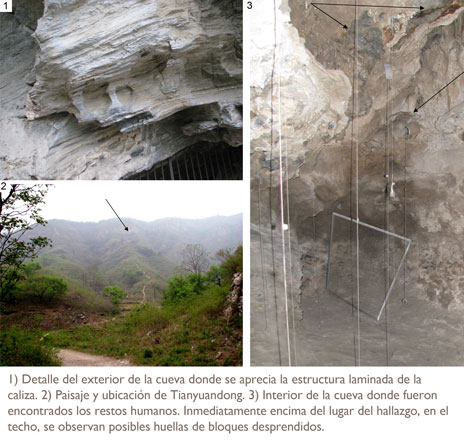 Imágenes de la cueva de Tianyuandong