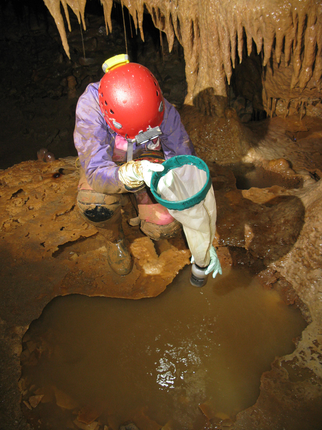Muestreando en un gour
