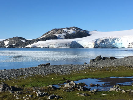 Imagen de un paisaje antártico /Asunción de los Ríos