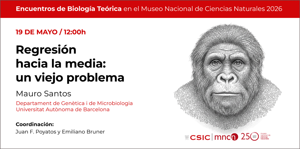 cartel de la charla impartida por Mauro Santos