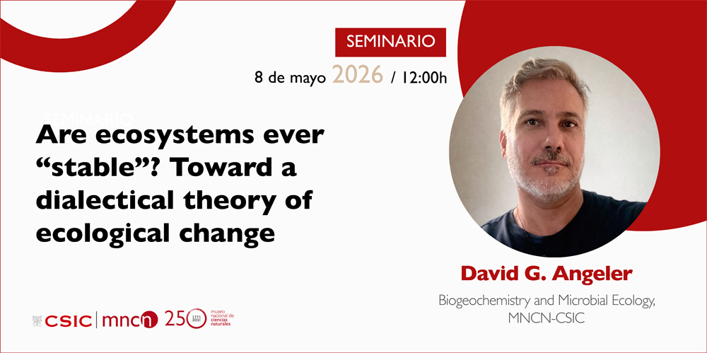 cartel del seminario impartido por David G. Angeler