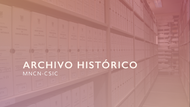 Archivo Historico MNCN-CSIC