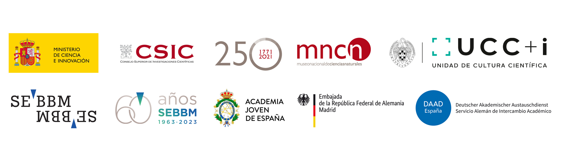 logos institucionales de la edición FW Lab Madrid 2023