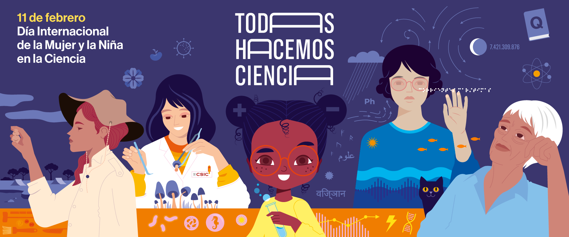 Día internacional de la Mujer y la niña en la ciencia 2025