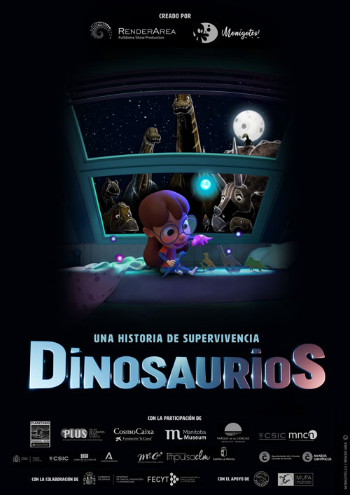 Cartel película dinosaurios 
