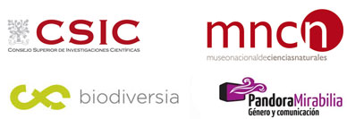 Logo pandora biodiversia csic museo 