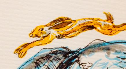 Imagen de un dibujo de uno de los participantes en el curso