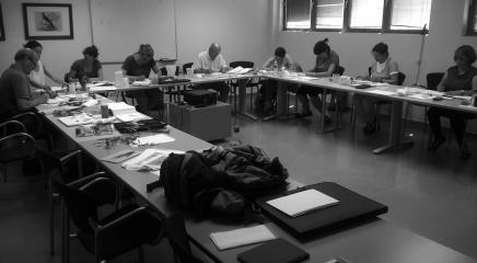 en el aula
