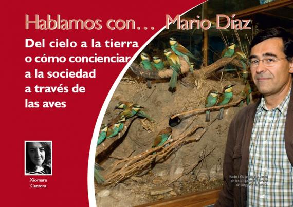 portada del artículo Hablamos con… Mario Díaz Del cielo a la tierra o cómo concienciar a la sociedad a través de las aves de NaturalMente 02