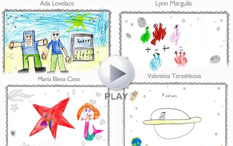 Descubre cómo se imaginan los visitantes más pequeños del MNCN a las científicas