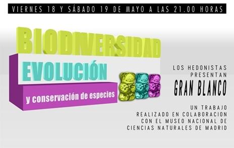 El MNCN celebra el Día Internacional de los Museos con la representación de la obra Gran Blanco El MNCN celebra el Día Internacional de los Museos con la representación de la obra Gran Blanco