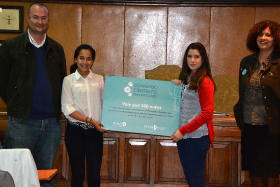 Un proyecto sobre las catástrofes naturales logra el primer premio en el IV Congreso Científico para Escolares del MNCN Un proyecto sobre las catástrofes naturales logra el primer premio en el IV Congreso Científico para Escolares del MNCN
