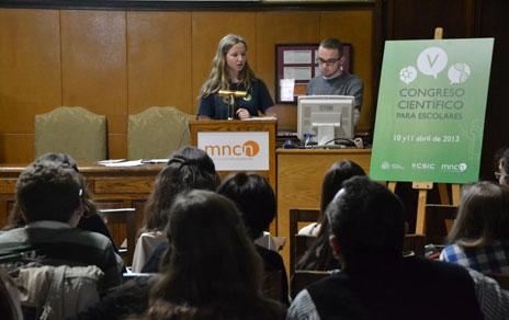 V Congreso científico para escolares en el Museo Nacional de Ciencias Naturales