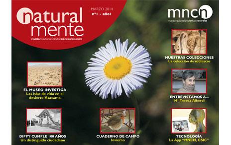 El MNCN publica su nueva revista digital NaturalMente El MNCN publica su nueva revista digital NaturalMente