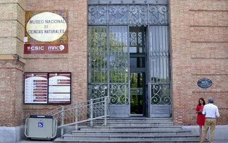 Accesos del MNCN para Personas con Movilidad Reducida