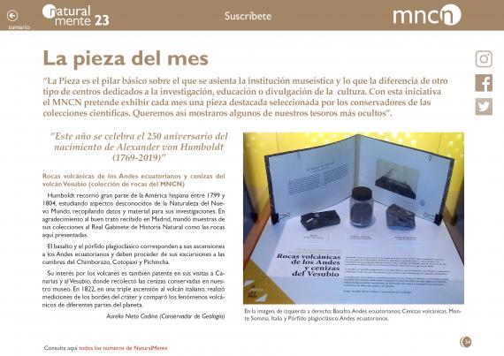 La pieza del mes nm23