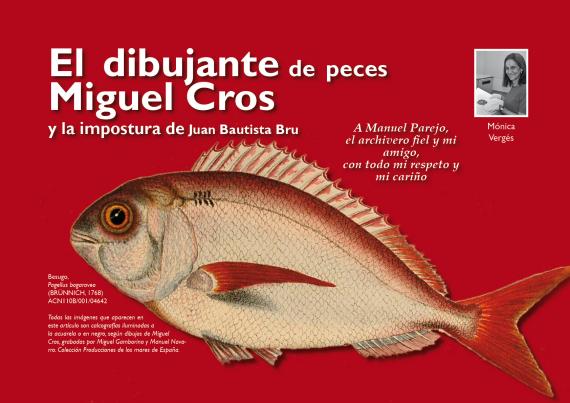 Miguel Cros, el digujante de peces