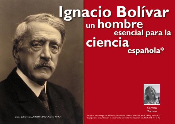 Portada artículo sobre Ignacio Bolívar
