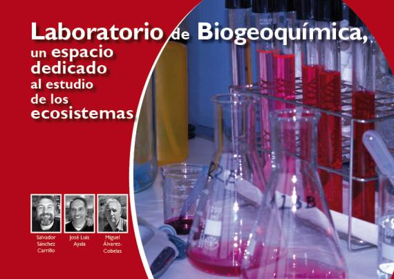 Portada del artículo "aboratorio de Biogeoquímica, un espacio dedicado al estudio de los ecosistemas"