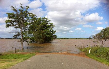 Imagen de un paisaje inundado / Pixabay