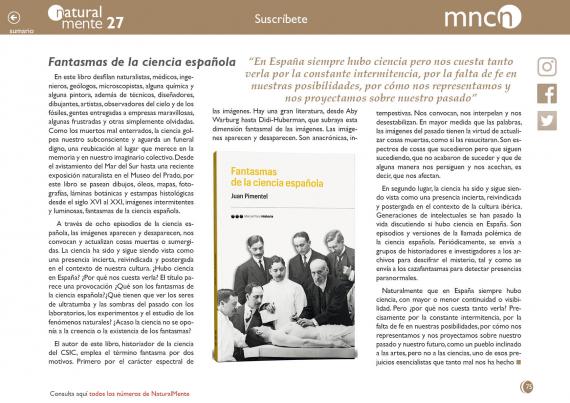 Los fantasmas de la ciencia española 