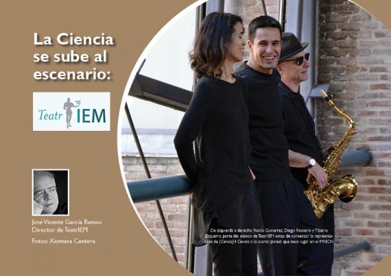 Portada del artículo La Ciencia se sube al escenario TeatrIEM