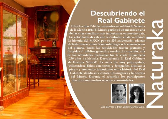 Descubriendo el  Real Gabinete