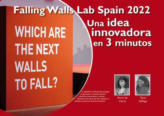 Falling Walls Lab Spain 2022. Una idea  innovadora  en 3 minutos