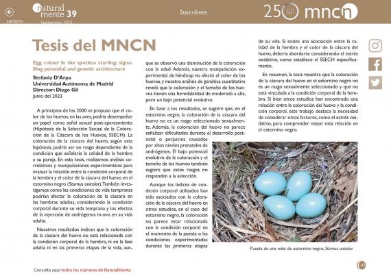 Tesis del MNCN NM39