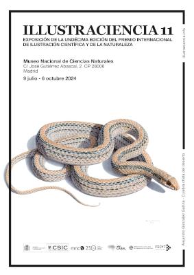 cartel que anuncia la exposición de Illustraciencia 11