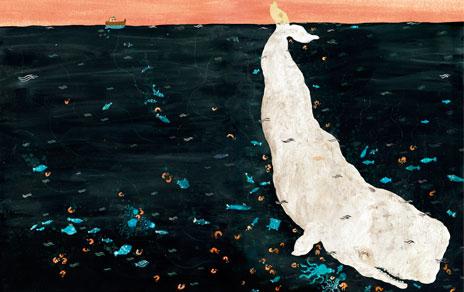 ©Manuel Marsol, Ahab y la ballena blanca. 2014