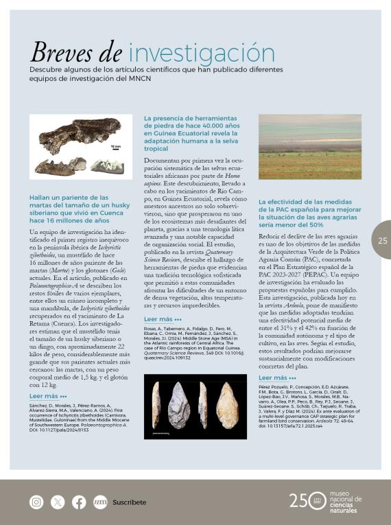 Breves de investigación NaturalMente 45