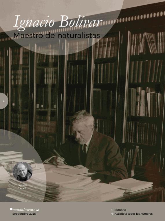 Ignacio Bolívar. Maestro de naturalistas