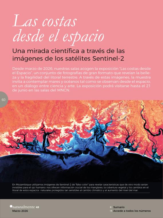 Las costas desde el espacio. Una mirada científica a través de las imágenes de los satélites Sentinel-2